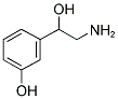 3-(2-AMINO-1-HYDROXYETHYL)PHENOL 结构式