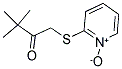 2-[(3,3-DIMETHYL-2-OXOBUTYL)THIO]PYRIDINIUM-1-OLATE 结构式