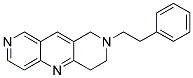 2-(PHENYLETHYL)-1,2,3,4-TETRAHYDRO-PYRIDO[4,3-B][1,6]NAPHTHYRIDINE 结构式