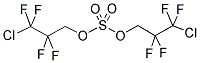 BIS(3-CHLORO-2,2,3,3-TETRAFLUOROPROPYL)SULFATE 结构式