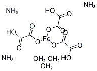 AMMONIUM IRON(III) OXALATE TRIHYDRATE 结构式