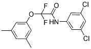 N-(3,5-DICHLOROPHENYL)-2-(3,5-DIMETHYLPHENOXY)-2,2-DIFLUOROACETAMIDE 结构式
