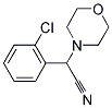 2-(2-CHLOROPHENYL)-2-MORPHOLINOACETONITRILE 结构式
