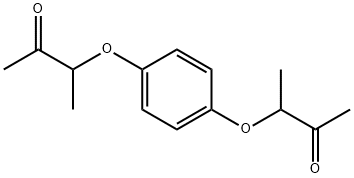 3-[4-(1-METHYL-2-OXOPROPOXY)PHENOXY]-2-BUTANONE 结构式