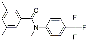 N,3,5-TRIMETHYL-N-[4-(TRIFLUOROMETHYL)PHENYL]BENZENECARBOXAMIDE 结构式