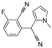 2-[CYANO(1-METHYL-1H-PYRROL-2-YL)METHYL]-6-FLUOROBENZENECARBONITRILE 结构式