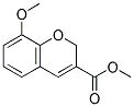 8-METHOXY-2H-CHROMENE-3-CARBOXYLIC ACID METHYL ESTER 结构式
