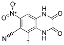 6-CYANO-7-NITRO-QUINOXALINE-2,3-DIONE [5-3H]- 结构式