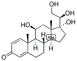 1,4,PREGNADIEN-11-BETA, 17,20-BETA, 21-TETROL-3-ONE 结构式