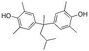 4-[1-(4-HYDROXY-3,5-DIMETHYLPHENYL)-1,3-DIMETHYLBUTYL]-2,6-DIMETHYLPHENOL 结构式