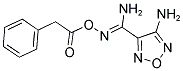 4-AMINO-N'-((PHENYLACETYL)OXY)-1,2,5-OXADIAZOLE-3-CARBOXIMIDAMIDE 结构式