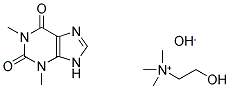 CHOLINE THEOPHYLLINATE 结构式