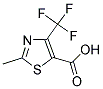 2-METHYL-4-(TRIFLUOROMETHYL)-1,3-THIAZOLE-5-CARBOXYLIC ACID 结构式