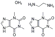 (THEOPHYLLINE)2 ETHYLENEDIAMINE HYDRATE 结构式