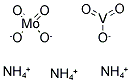 AMMONIUM MOLYBDATE - VANADATE 结构式