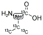 L-VALINE (U-13C5) 结构式