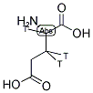 GLUTAMIC ACID, L-[2,3-3H]- 结构式