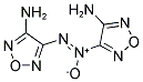 Azoxy-5,5'-bis(4-aminofurazane) 结构式