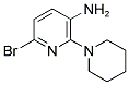 6-Bromo-2-piperidin-1-ylpyridin-3-ylamine 结构式