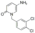 5-AMINO-1-(3,4-DICHLOROBENZYL)-2(1H)-PYRIDINONE 结构式