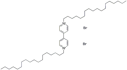 1,1'-DIOCTADECYL-4,4'-BIPYRIDINIUM DIBROMIDE 结构式