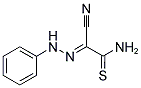 2-CYANO-2-(PHENYL-HYDRAZONO)-THIOACETAMIDE 结构式