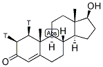 TESTOSTERONE [1BETA, 2BETA-3H(N)] 结构式