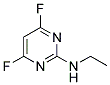 N2-ETHYL-4,6-DIFLUOROPYRIMIDIN-2-AMINE 结构式