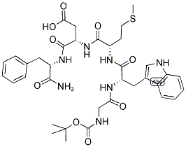 BOC CHOLECYSTOKININ 29-33 结构式