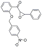 (2-[(4-NITROBENZYL)OXY]PHENYL)(3-PHENYLOXIRAN-2-YL)METHANONE 结构式