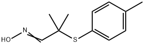 2-METHYL-2-[(4-METHYLPHENYL)SULFANYL]PROPANAL OXIME 结构式