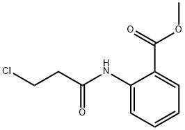 2-(3-氯丙醇基氨基)苯甲酸甲酯 结构式