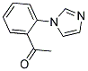 1-[2-(1H-Imidazol-1-yl)phenyl]-1-ethanone 结构式