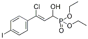 DIETHYL [3-CHLORO-1-HYDROXY-3-(4-IODOPHENYL)ALLYL]PHOSPHONATE 结构式
