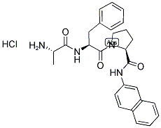 H-Ala-Phe-Pro-beta-na HCl 结构式
