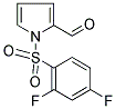 1-[(2,4-Difluorophenyl)sulfonyl]-1H-pyrrole-2-carbaldehyde 结构式