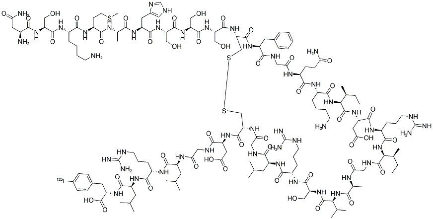 [125I]-BNP-32 (RAT) 结构式