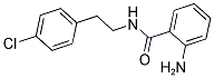2-AMINO-N-[2-(4-CHLOROPHENYL)ETHYL]BENZAMIDE 结构式