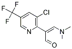 2-[3-CHLORO-5-(TRIFLUOROMETHYL)-2-PYRIDINYL]-3-(DIMETHYLAMINO)ACRYLALDEHYDE 结构式