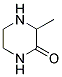 3-METHYL-PIPERAZIN-2-ONE 结构式