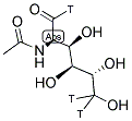 ACETYL-D-GLUCOSAMINE N-[GLUCOSAMINE-1,6-3H(N)] 结构式