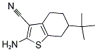 2-AMINO-6-TERT-BUTYL-4,5,6,7-TETRAHYDRO-BENZO(B)THIOPHENE-3-CARBONITRILE