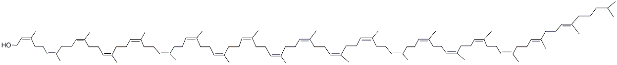 二十一异戊烯醇 结构式