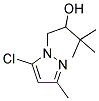 1-(5-CHLORO-3-METHYL-1H-PYRAZOL-1-YL)-3,3-DIMETHYLBUTAN-2-OL 结构式