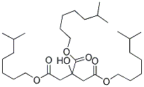 TRIISOOCTYL CITRATE 结构式