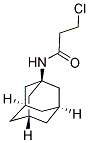 N1-(1-ADAMANTYL)-3-CHLOROPROPANAMIDE 结构式