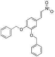 3,4-DIBENZYLOXY-TRANS-BETA-NITROSTYRENE 结构式