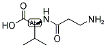 H-beta-Ala-Val-OH 结构式