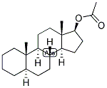 5-ALPHA-ANDROSTAN-17-BETA-OL ACETATE 结构式