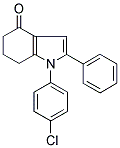 1-(4-CHLOROPHENYL)-2-PHENYL-1,5,6,7-TETRAHYDRO-4H-INDOL-4-ONE 结构式
